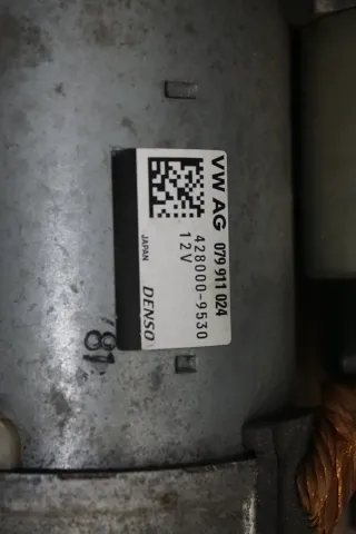 VW Audi A8 S8 4H 4.0TFSI Anlasser Starter Denso 079911024 / 079 911 024 - Bild 5