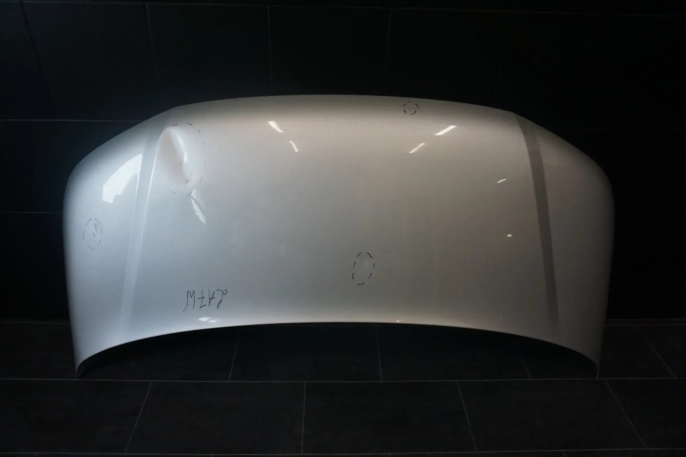 VW T5 Transporter 2012 Motorhaube Haube Silber T5.1 Facelift LA7W 7E - Bild 1