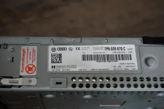 VW Touareg BJ2012 7P MMI 3G SD SIM Navigation Navi Steuergerät 7P6035670C - Bild 7