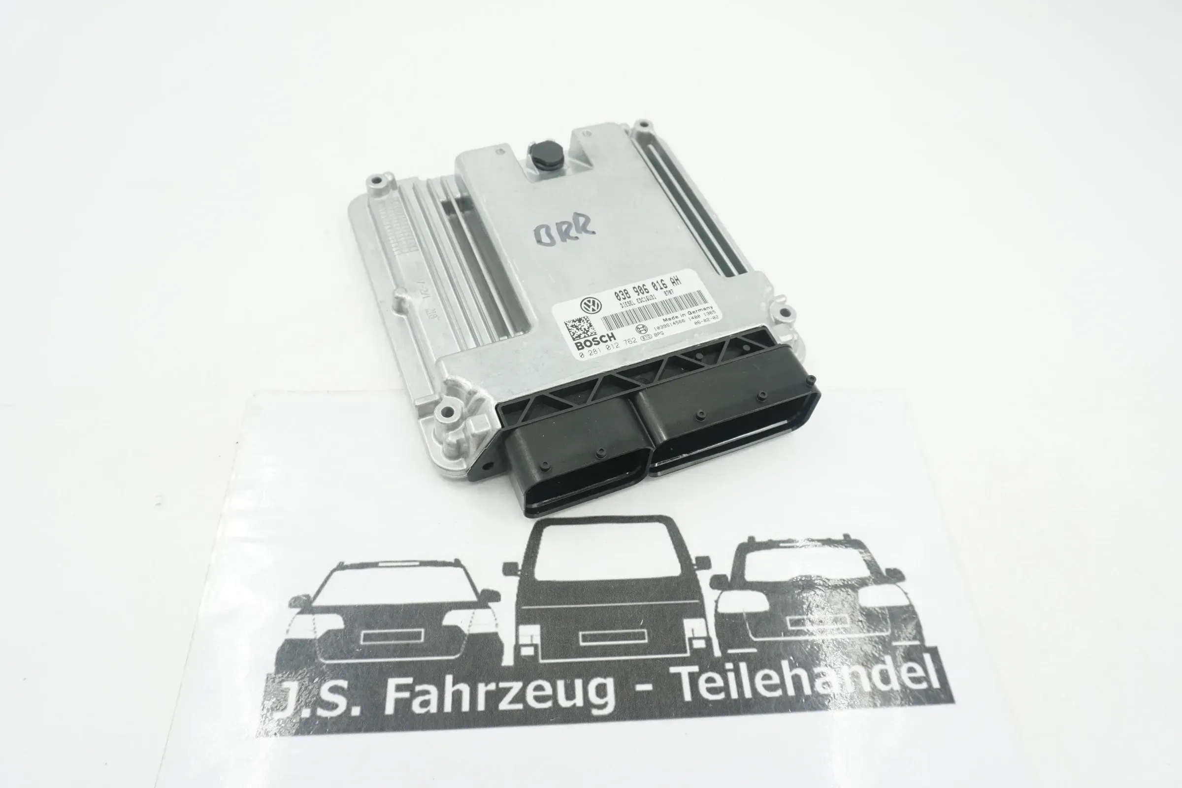 VW T5 7H 1.9 TDI BRR Original ECU Motorsteuergerät Bosch 0281012762 038906016AH - Bild 1