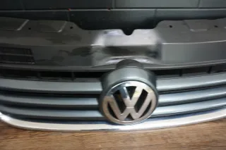 Volkswagen VW T5 7H Grill Kühlergrill 7H5807101 Frontgrill Multivan LD7U grau - Bild 4