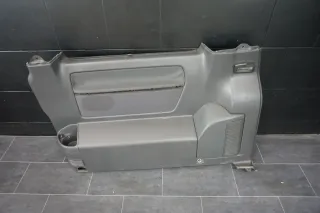 VW T5 7H Verkleidung Hinten rechts Seitenrollo Laderaum Stoff Antrazit Multivan - Bild 1