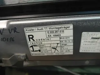 Audi TT 8N Roadster Cabrio Fensterheber 8N7837730A Rechts - Bild 3