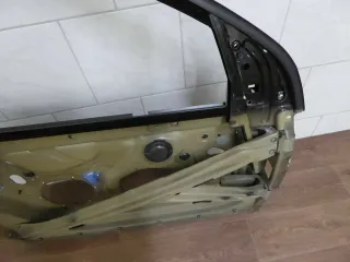 Tür Türrahmen vorne rechts VW Golf V 5 Limousine BJ 2006 L041 Schwarz - Bild 5