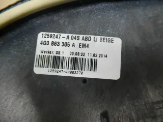 Audi A6 4G Abdeckung Verkleidung Mittelkonsole 4g0863305a 4g beige - Bild 3