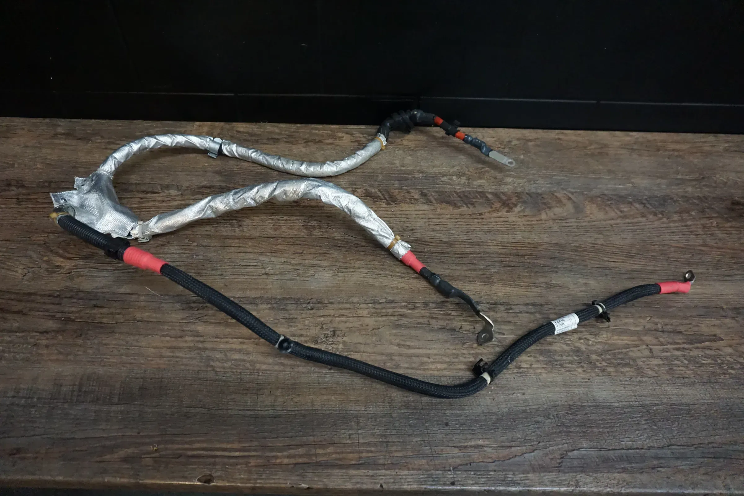 2018 BMW 1 Serie f20 m140i 3.0 Benzin Batterie Kabel Loom 8638592 8638591 - Bild 1