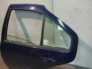 VW Bora Tür hinten links Fahrerseite blau Metallik LB5N Limo Limousine - Bild 2