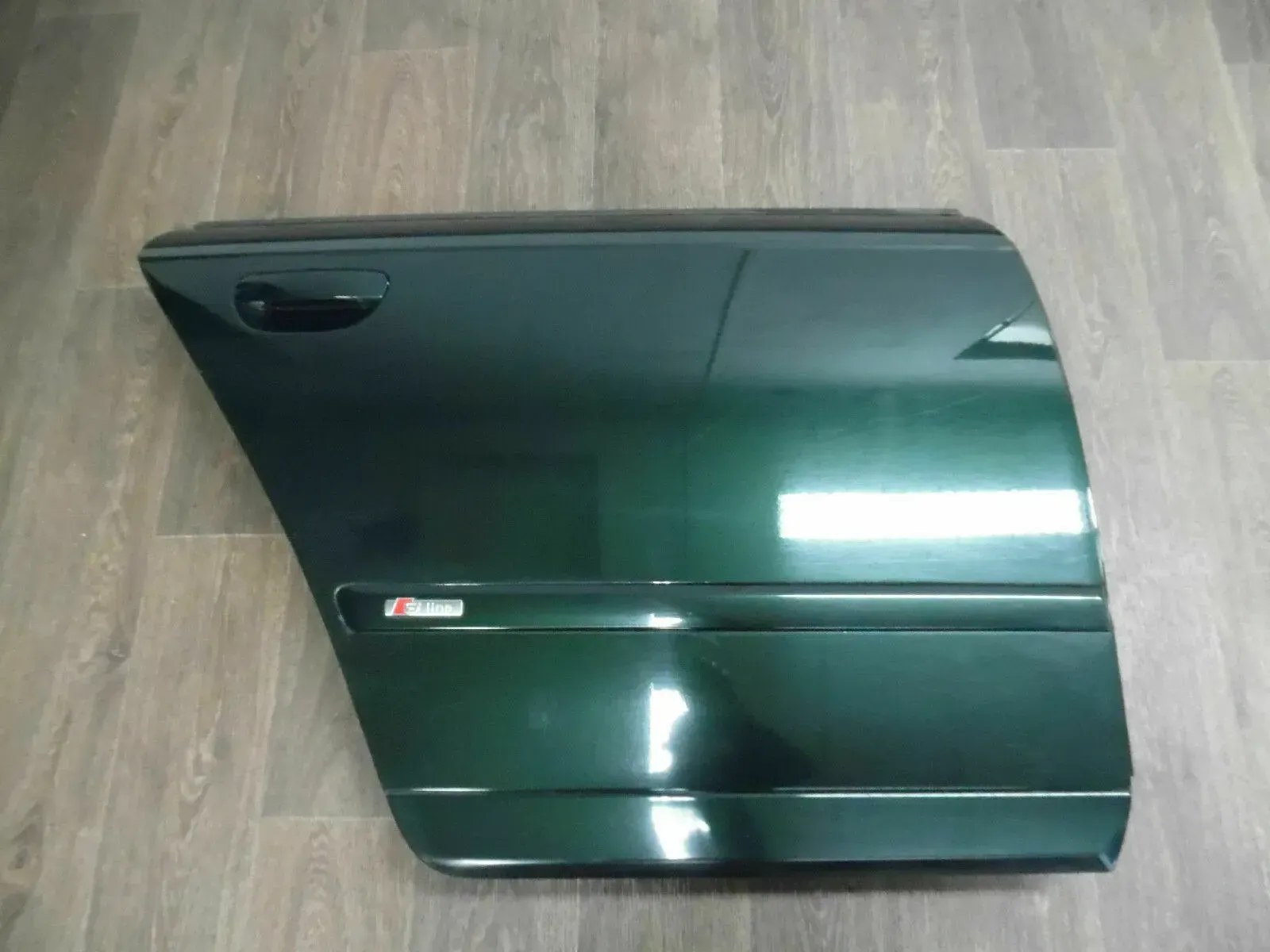 Audi A4 8E B7 B6 Tür grün hinten rechts LZ6E BJ 2007 Türhaut Beifahrertür *TOP* - Bild 1