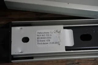 Audi A6 4G Avant Halteschiene Kofferraum links rechts 4G9863555A 4G9863556A - Bild 3