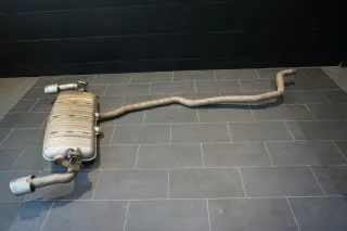 VW Touareg 7P TDI Endschalldämpfer Auspuff Auspuffanlage facelift - Bild 1