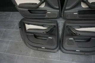 4x Audi A6 4F Türverkleidung Verkleidung Tür vorne hinten Leder S-line weiß - Bild 3