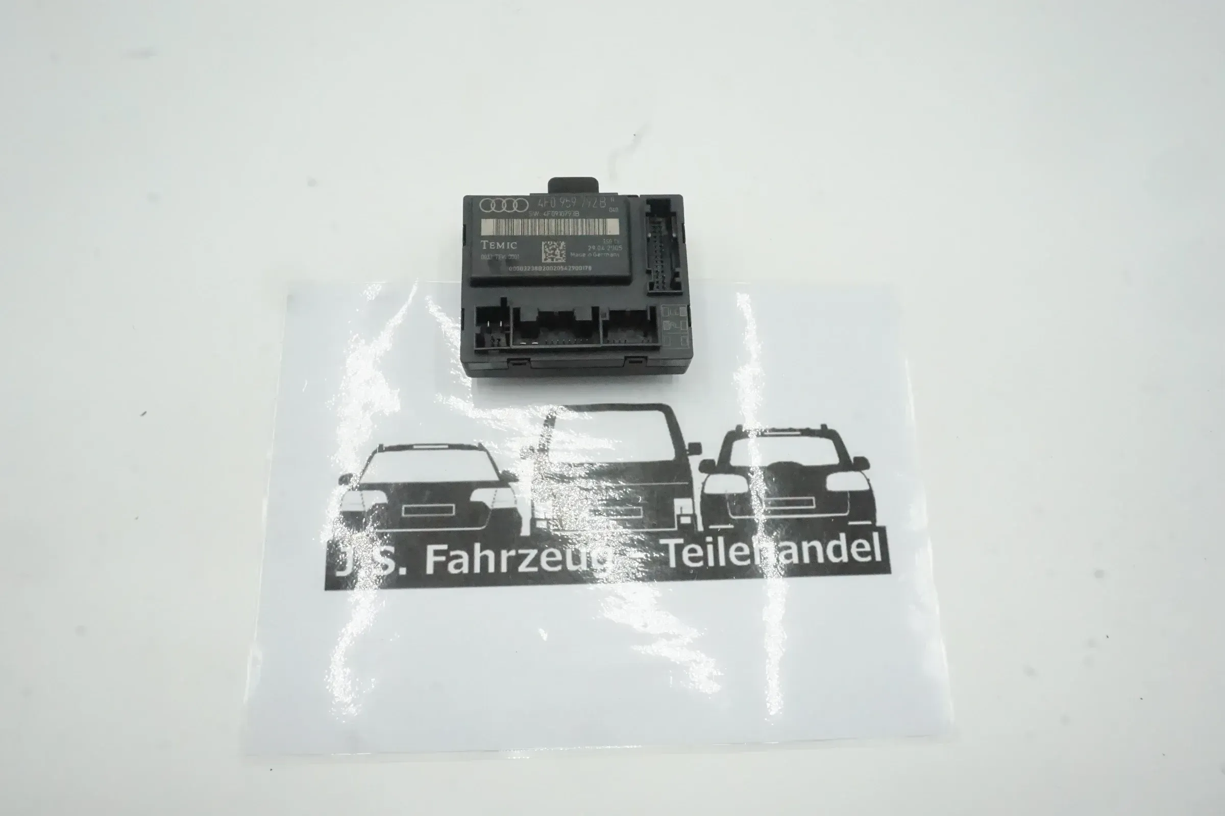 Audi A6 4F Türsteuergerät 4F0959792B 4F0910793B vorne rechts Beifahrer Steuergerät - Bild 1