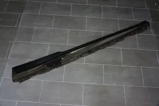 Audi A5 F5 Unterholmverkleidung 8W7853856 Schweller links LY9B schwarz - Bild 1