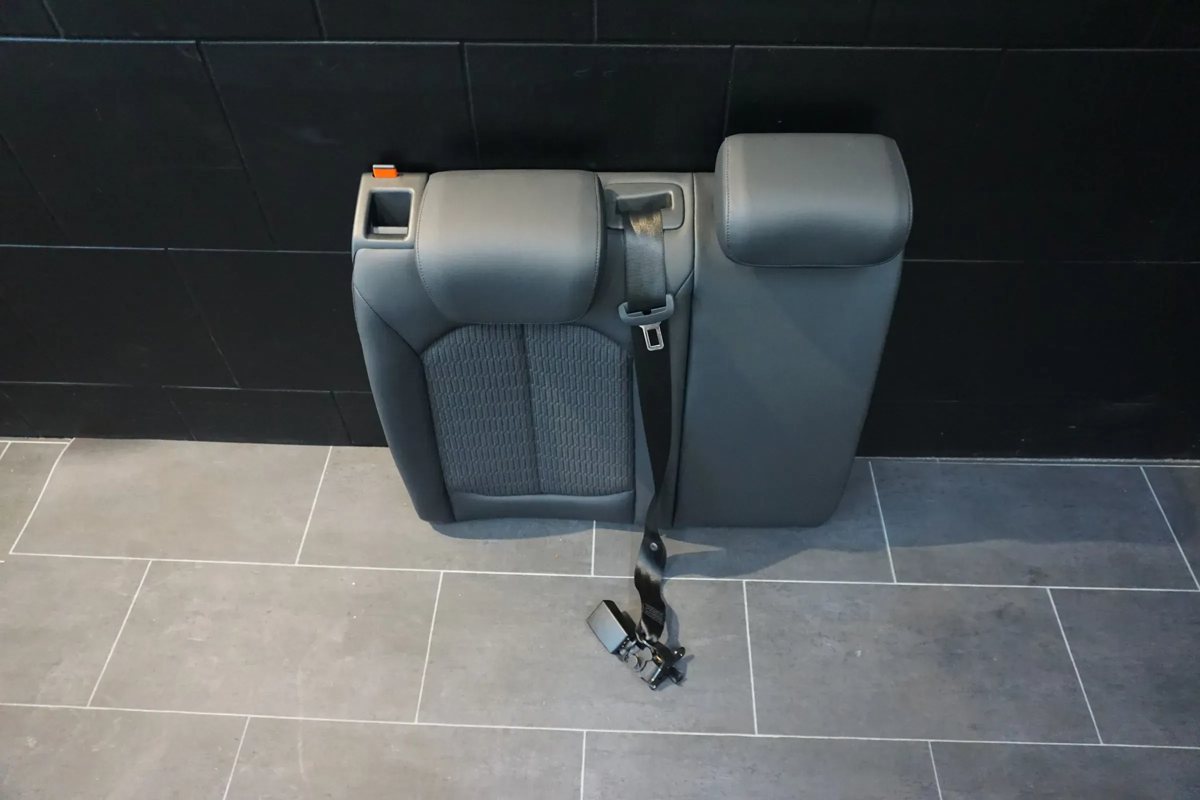 Sitz Hinten Sitzfläche Oberteil Rücksitzbank AUDI A3 8V S-Line Teilleder - Bild 1