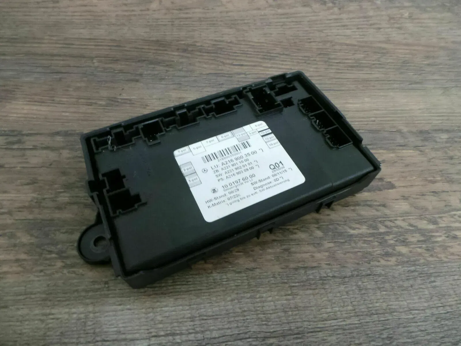 Mercedes CL W216 Sitzverstellung Steuergerät Sitzsteuergerät A2169003500 - Bild 1