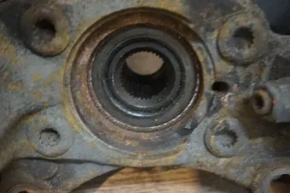 Achsschenkel Radlagergehäuse vorne rechts AUDI A3 8P 3.2 QUATTRO VW Golf 5 R32 - Bild 7