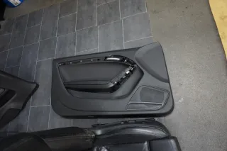 Audi A5 8T Coupe Volleder Leder Schwarz Sitze Ausstattung Sline Innenausstattung - Bild 2