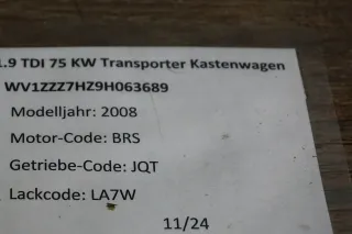 Verkleidung VW Transporter T5 unter Rückleuchte links 7H0807321D schwarz - Bild 7