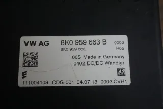 original Audi Q3 8U A4 8K A5 8T A6 4G Spannungswandler Steuergerät 8K0959663B - Bild 2