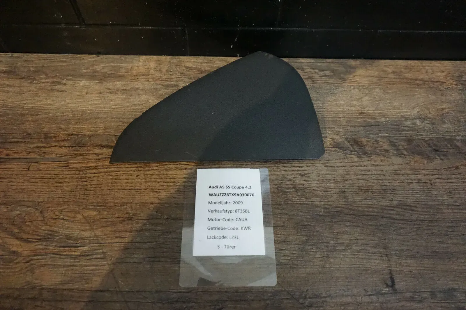 Abdeckung Sicherungskasten rechts Audi A4 8K A5 8T Verkleidung Blende 8K0857086 - Bild 1