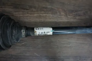 VW T5 2,0 TDI Antriebswelle Gelenkwelle vorn vorne links 7E0407271H - Bild 4