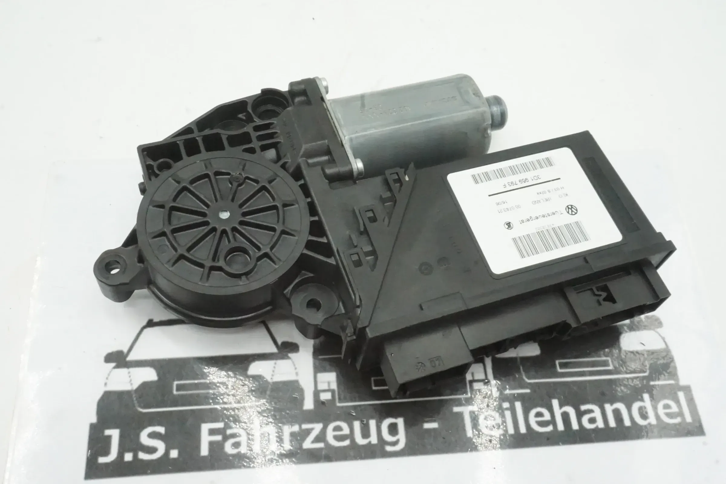 el Fensterhebermotor vorne links VW Touareg 3D1959793F Steuergerät Fensterheber - Bild 1