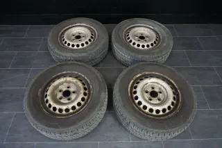 VW T5 T6 Stahlfelgen Allwetterreifen Reifen Allwetter 215/65 R16C Kompletträder - Bild 1