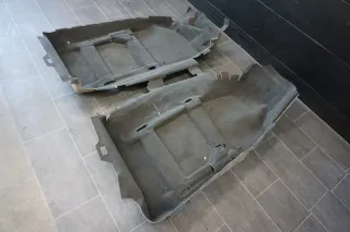 Original Audi TT 8S Bodenbelag Teppich 8S1863021A Fußboden Fußraum soul schwarz - Bild 3