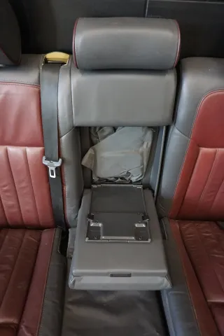 Sitze Ausstattung Rot Schwarz Lederausstattung VW Touareg 7L6 Individual Bicolor - Bild 11
