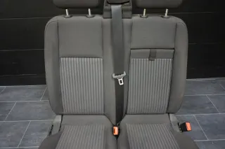 Ford Transit Custom Sitzbank Beifahrersitzbank Sitz Beifahrer Stoff Schwarz - Bild 5