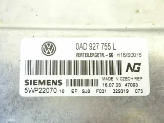 VW TOUAREG 7L 5.0 V10 TDI STEUERGERÄT VERTEILERGETRIEBE 0AD927755L - Bild 4