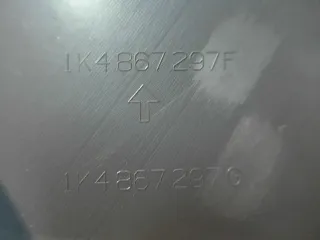 VW Golf 5 Verkleidung B-Säule unten Abdeckung schwarz Blende 1K4867297F - Bild 4