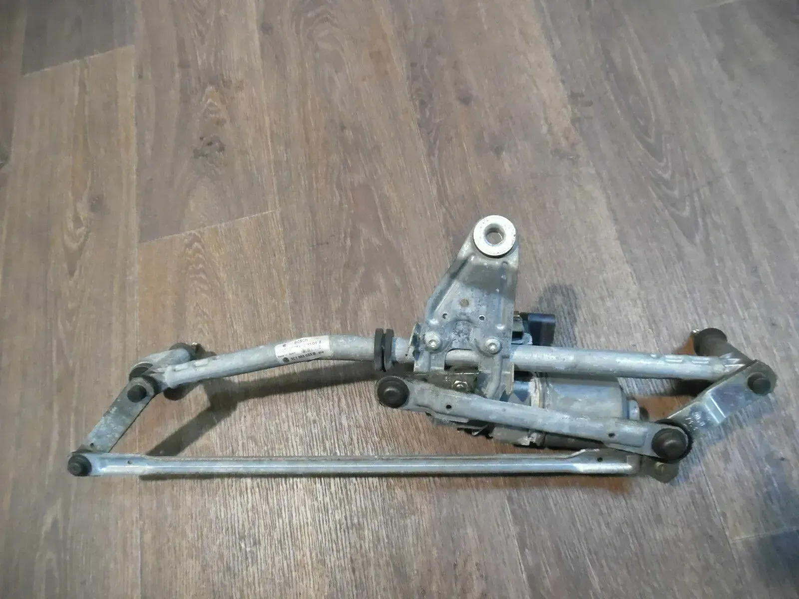 VW Passat 3C Scheibenwischer Motor mit Gestänge Wischermotor 3C1955023F,B - Bild 1