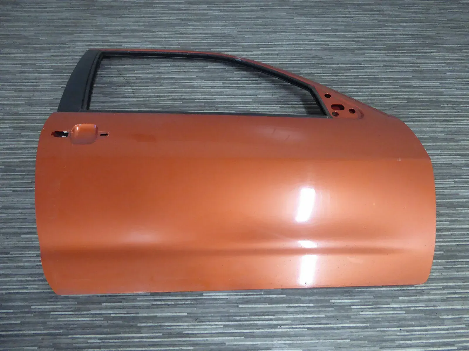 Seat Ibiza 6K ab99 Bj.01 Tür vorn rechts Beifahrertür orange - Bild 1