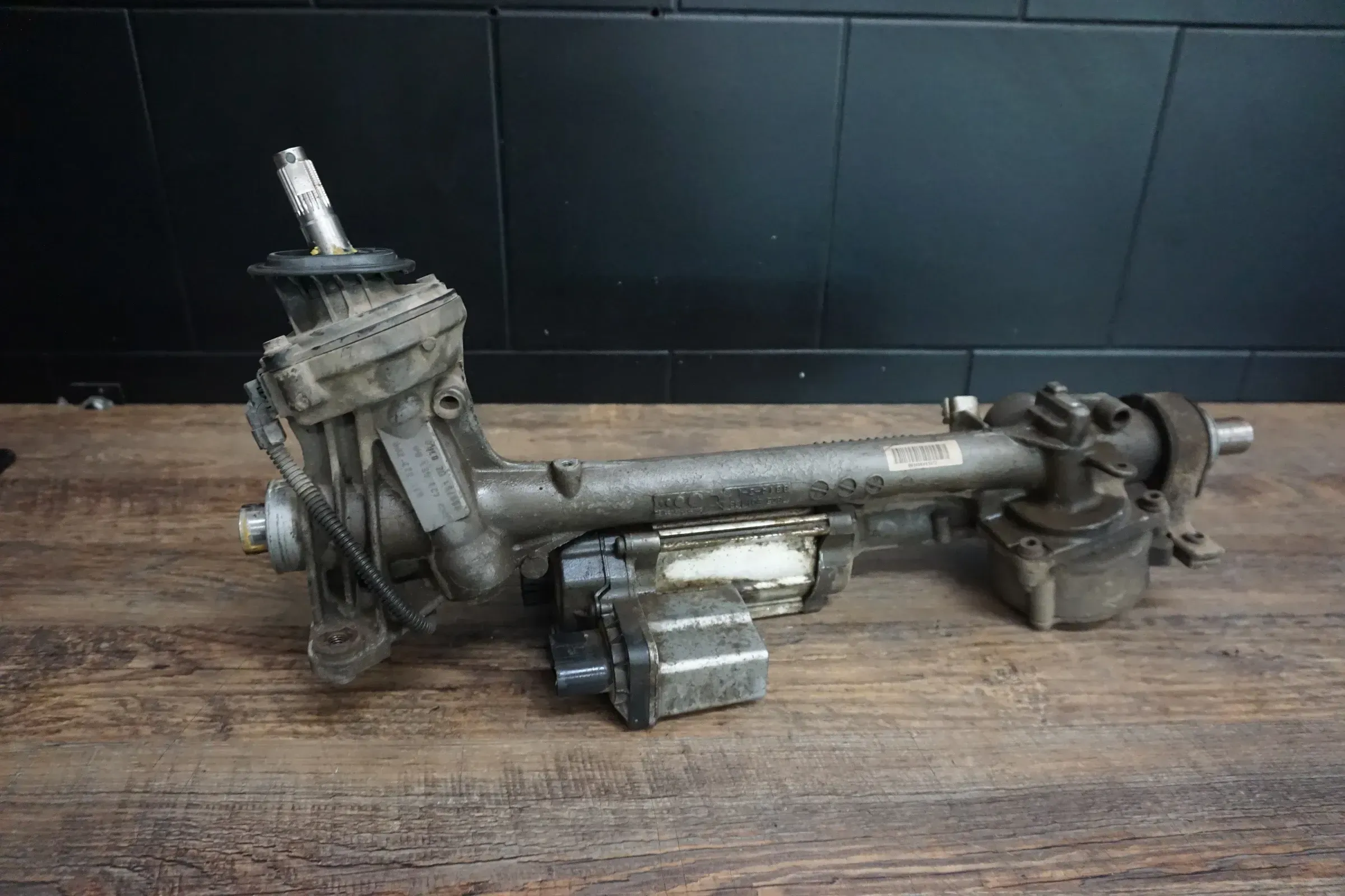 Audi A3 VW EOS elektrische Servolenkung Lenkgetriebe 1K0909144L 1K2423051BA - Bild 1