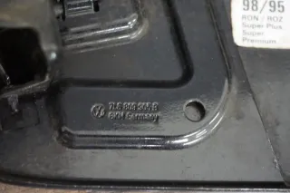 7L6809905B Original VW Touareg 7L Tankdeckel Tankklappe Black Magic LC9Z - Bild 3