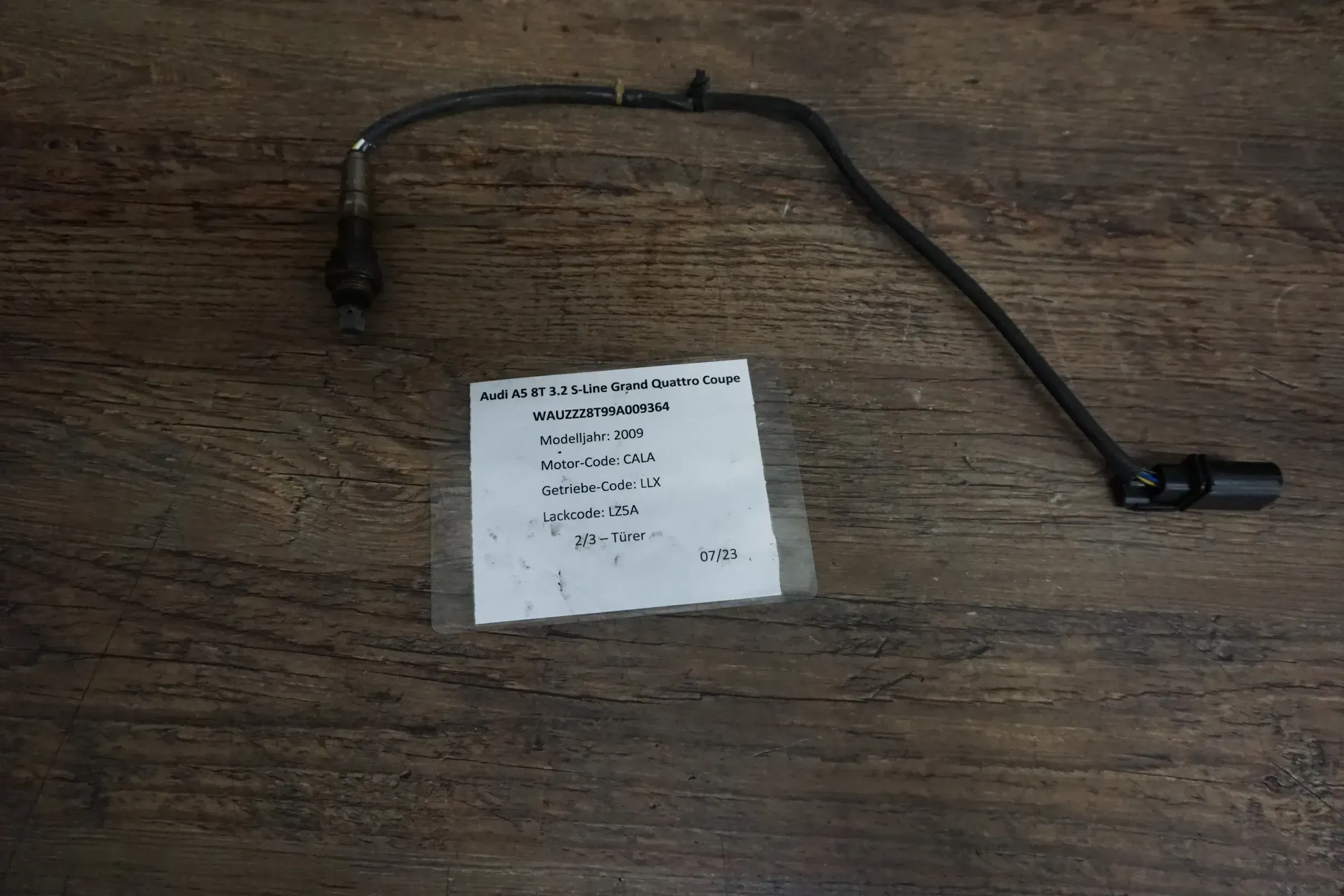 Audi A4 A5 A6 Q5 3.2L Lambda Sonde Vor Katze Vorne Sensor Einheit 06E906265S - Bild 1