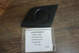 BANG & OLUFSON Lautsprechergitter Audi A4 8K A5 8T Armaturenbrett 8T0857227A - Bild 1