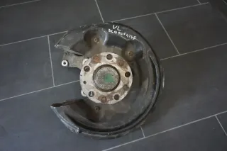 VW Audi Seat Radlagergehäuse 3C0505436F Radlager hinten links Achsschenkel 20km - Bild 1