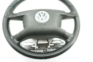 T5 Verkleidung Lenkrad Airbag 7H0880201G Abdeckung original VW Leder Multivan T5 - Bild 5