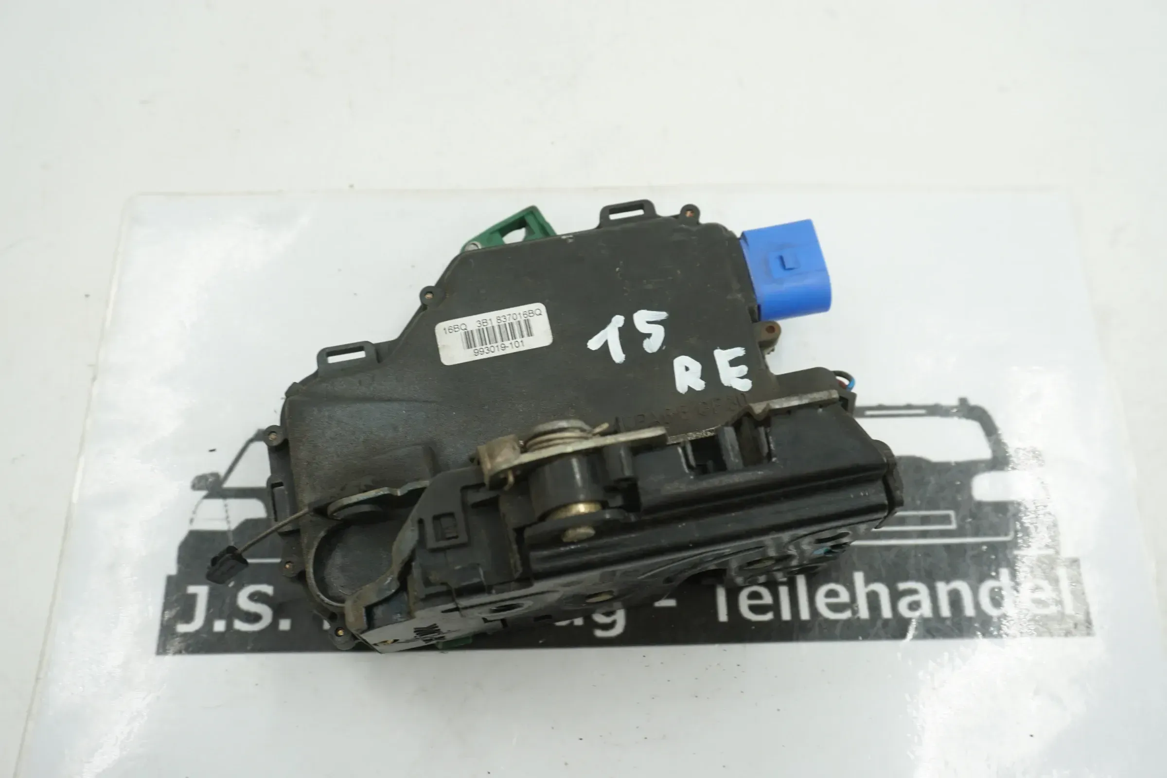 Original VW Polo 9N Skoda Fabia I 6Y Türschloss vorne rechts 3B1837016BQ - Bild 1