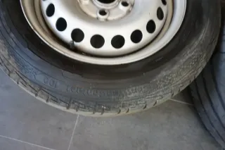 2x Sommer Komplettrad 205/65 R16 VW T5 T6 Stahlfelgen 6,5Jx16H2 ET51 Coninental - Bild 7