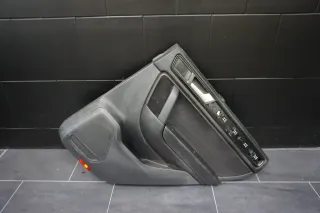 Türverkleidung Leder Türpappe hinten rechts VW Touareg 7P 7P0863981BL Schwarz - Bild 1