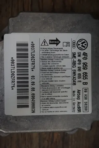 Audi A6 4F Steuergerät Airbag Airbagsteuergerät 4F0959655B 4F0910655E - Bild 3