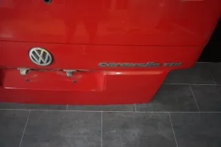 VW T4 Transporter Heckklappe Klappe hinten Kofferraumklappe rot Scheibe - Bild 6