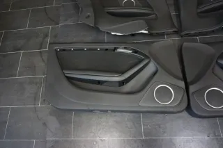 Audi A5 8T B8 Coupe Vorne Hinten L +R Türverkleidung Stoff Schwarz Bang&Olufsen - Bild 3