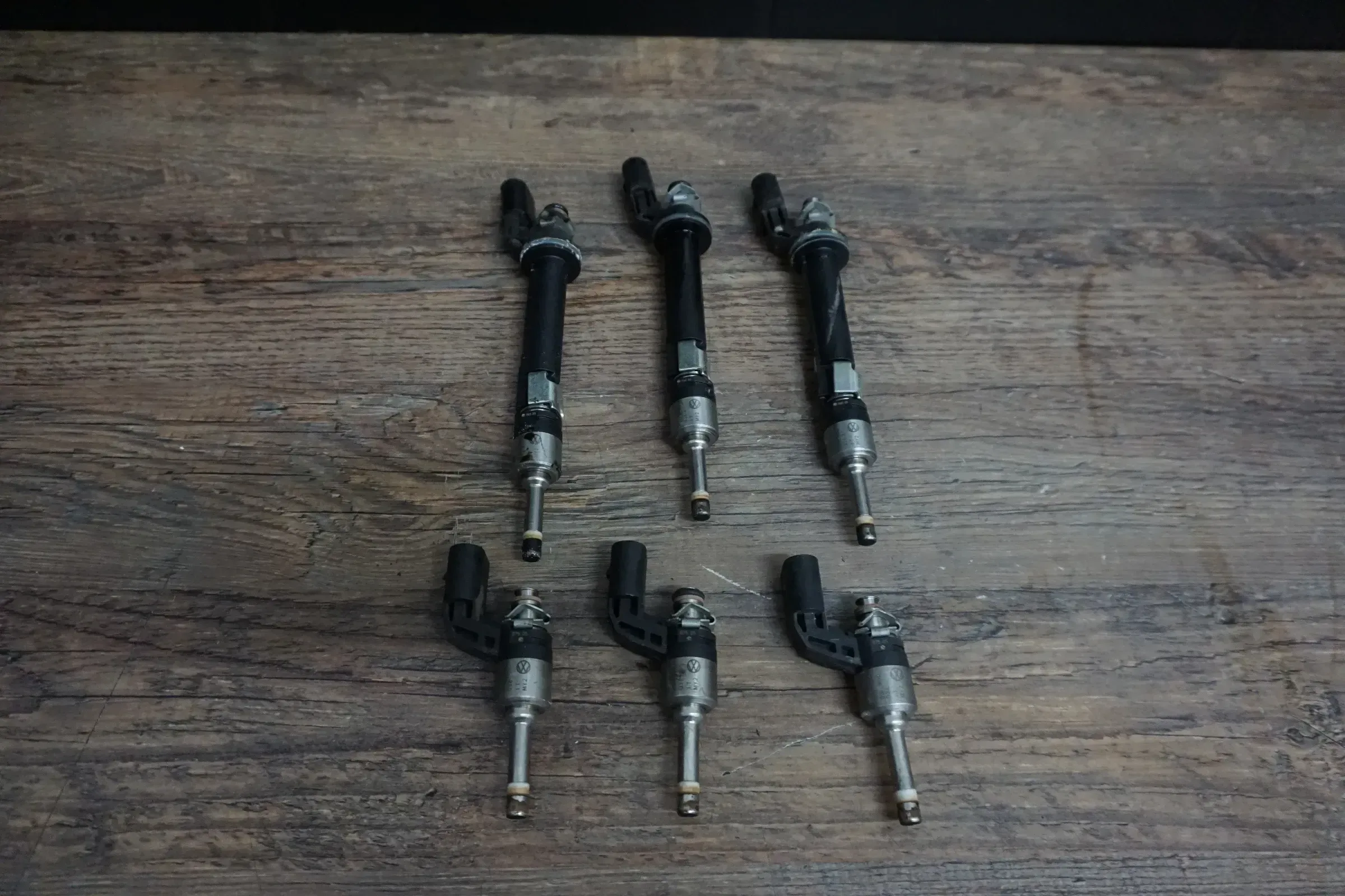6x VW Passat 3C Touareg Phaeton 3,6FSI Einspritzventil Einspritzdüse 03H906036 - Bild 1