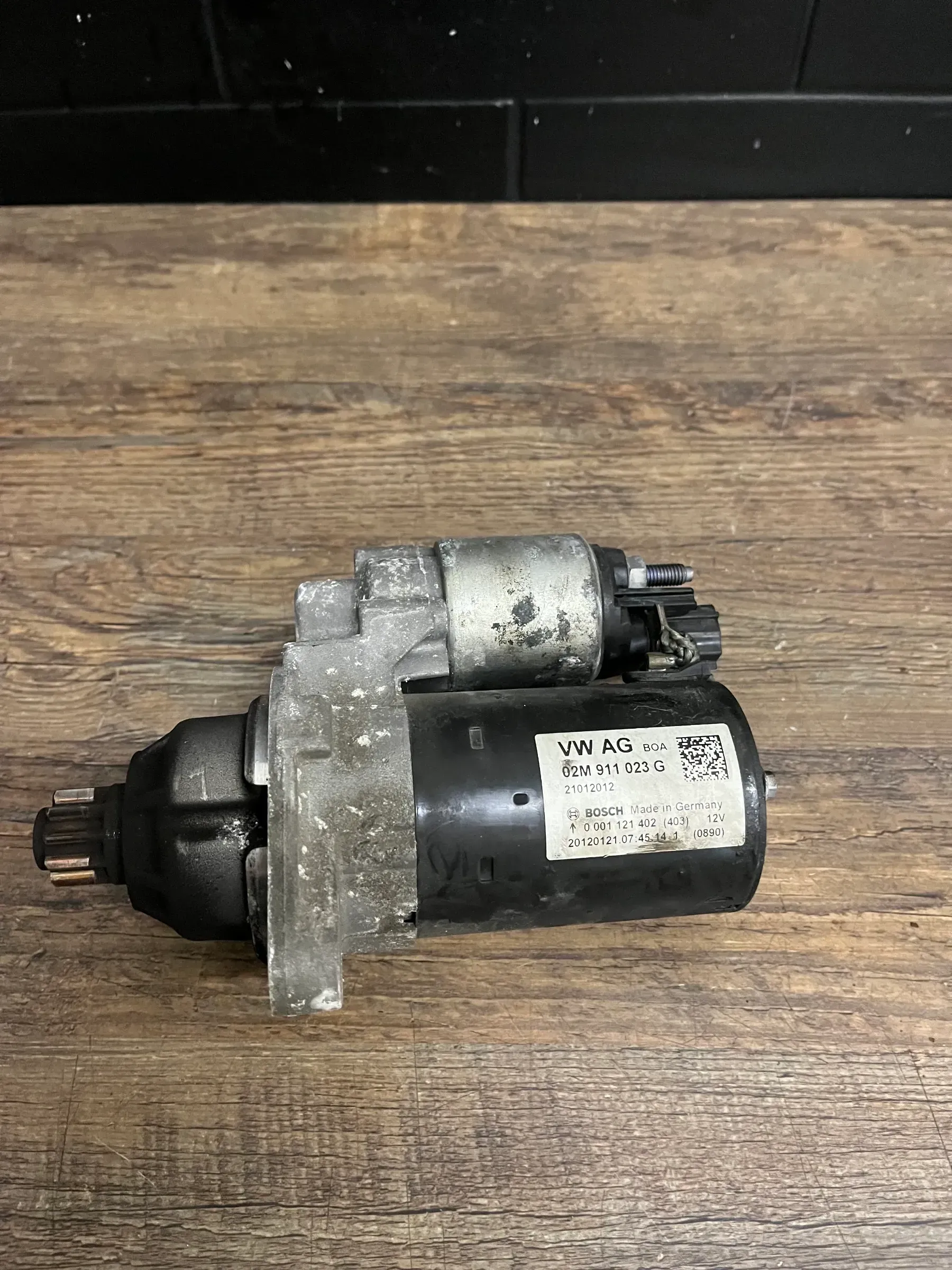 Audi A1 A3 8P VW Seat Skoda Anlasser Starter Valeo CAXC 02Z911023G - Bild 1
