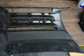 VW T5 Facelift Grill Kühlergrill Gitter Blende Vorne 7E0853653 unlackiert - Bild 7