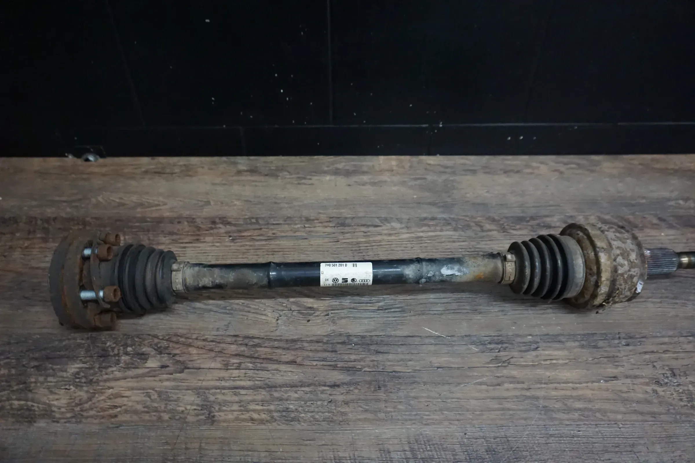 Antriebswelle Hinten Komplett R 7H0501202D VW Multivan 4MOTION DPF 7J/7H - Bild 1